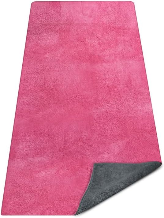 Thick Yoga Mat - Yoga Mat Towel, Extra Thick 600GSM
