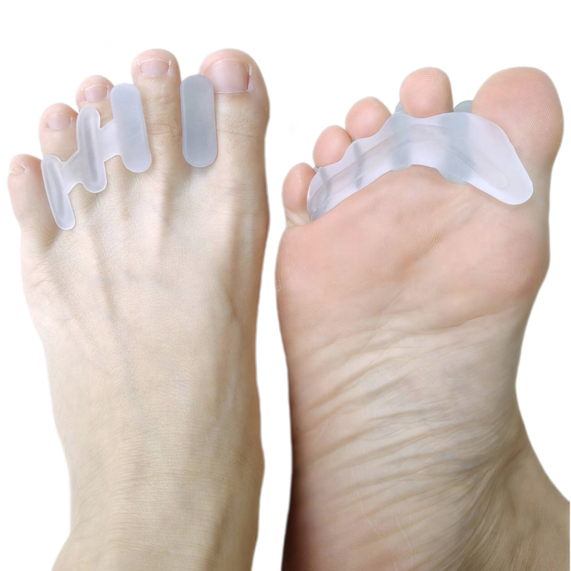 Yoga Toe Separator - 2pieces=1pair Hammer Toe Splitter Hallux Valgus