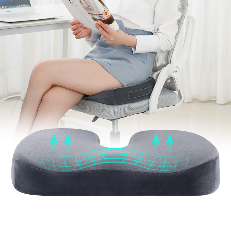 Hip Thrust Pad - Memory Cotton Office Chair Seat Cushion