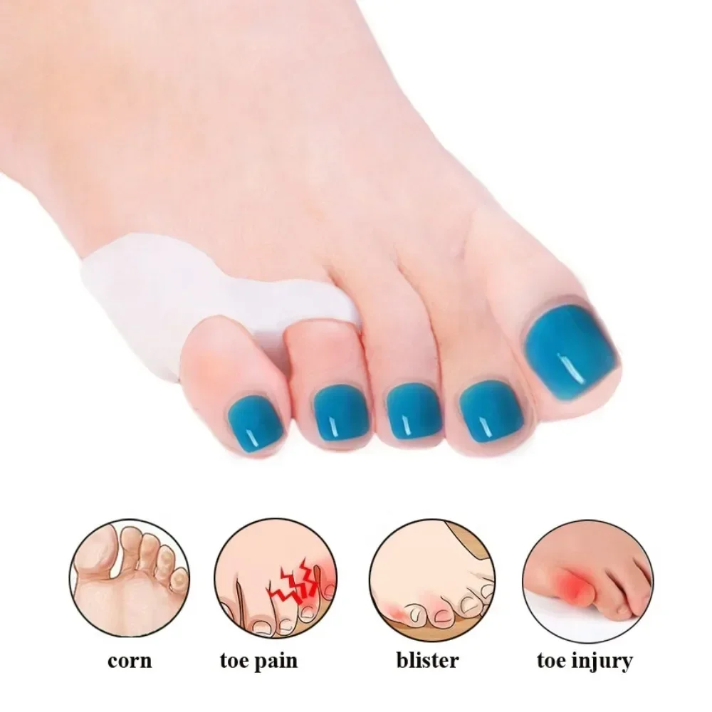 2pcs Silicone Toe Separator Fi - Yoga Toe Separator recension och pris