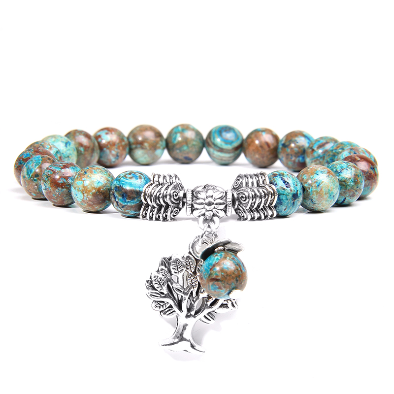 Women Bracelets Men Charm Natu - Yoga Health & Fitness Center recension och pris