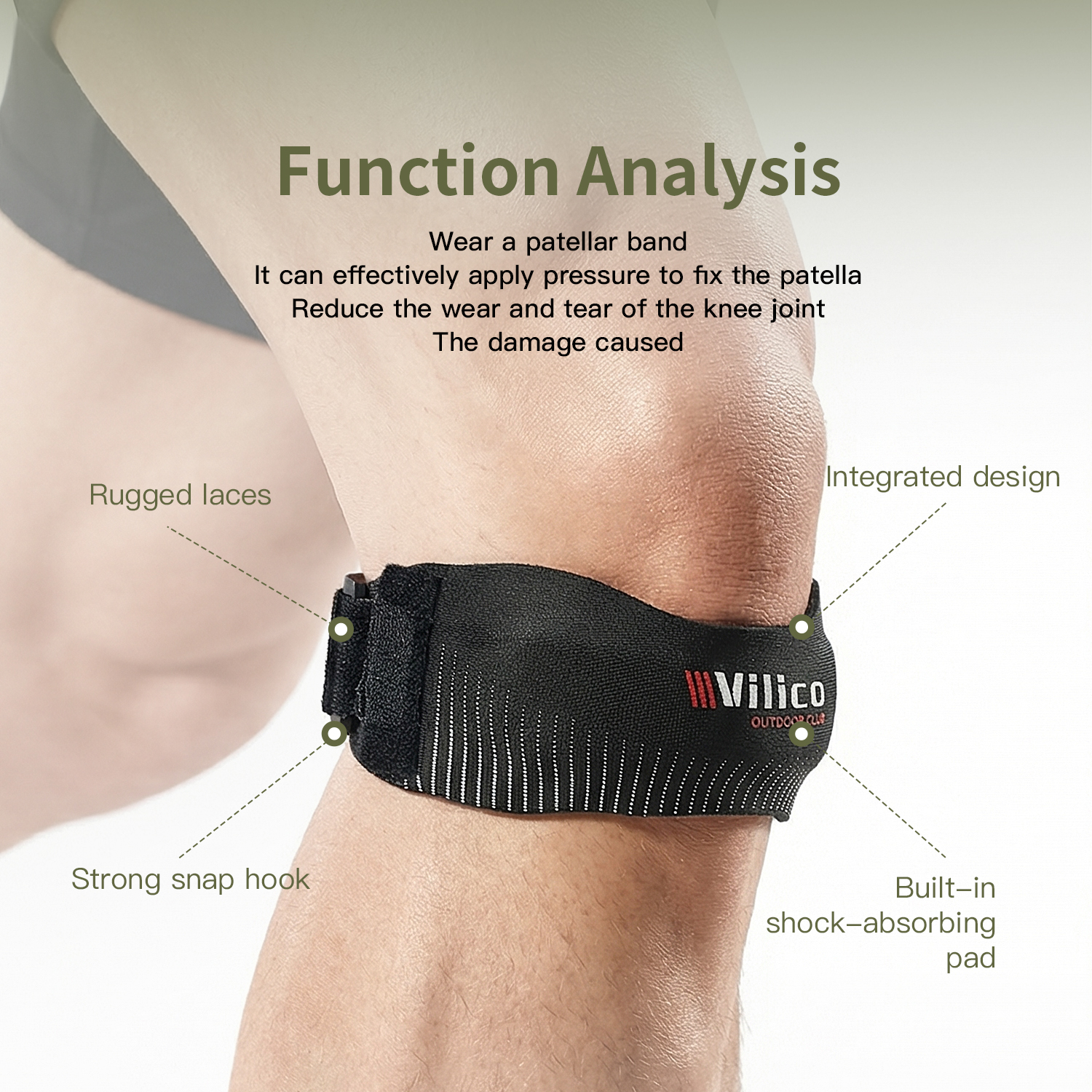 1PC Copper Knee Brace for Arth - Knee Sleeve Compression recension och pris