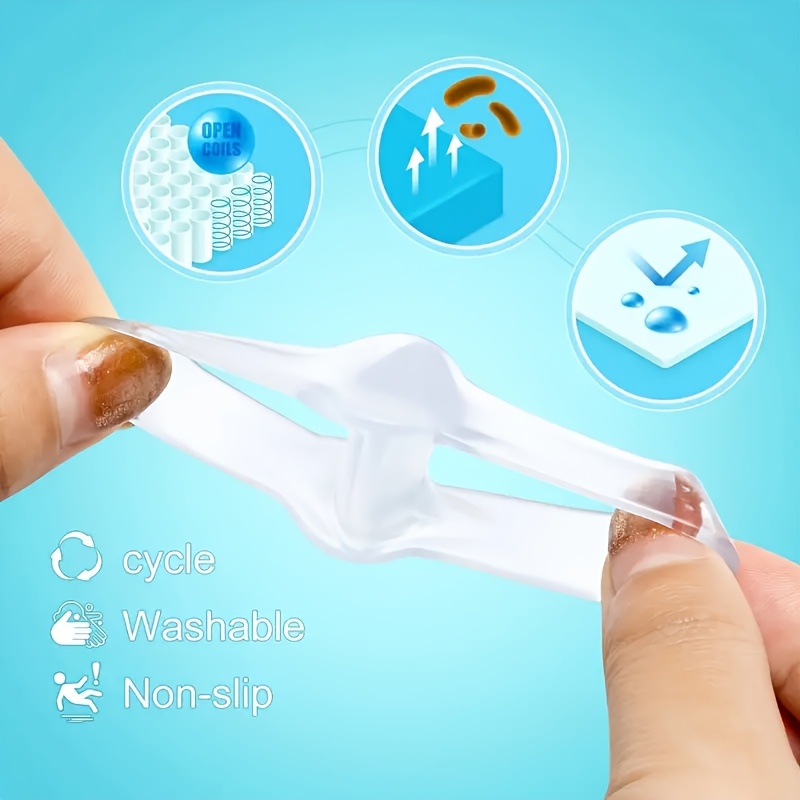 1 pair of silicone toe separat - Yoga Toe Separator recension och pris