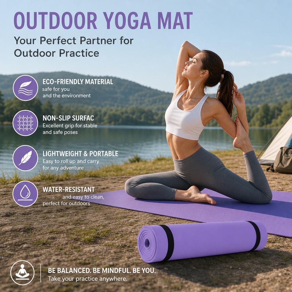 EVA Yoga Mat Anti-skid Sports  - Thick Yoga Mat recension och pris