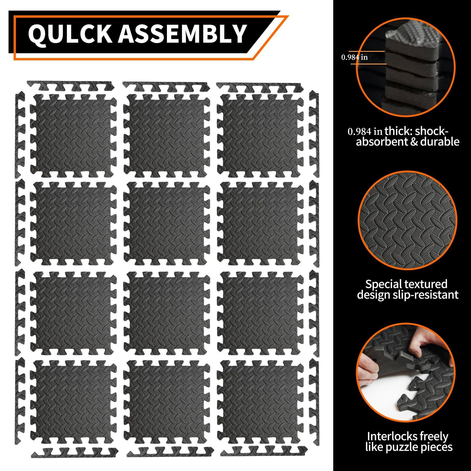 30x30x2.5CM Thickened Yoga Puz - Thick Yoga Mat recension och pris