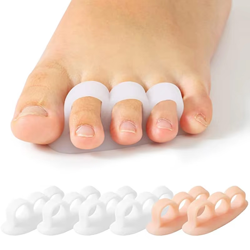 1Pair Silicone Gel Hammer Toe  - Yoga Toe Separator recension och pris