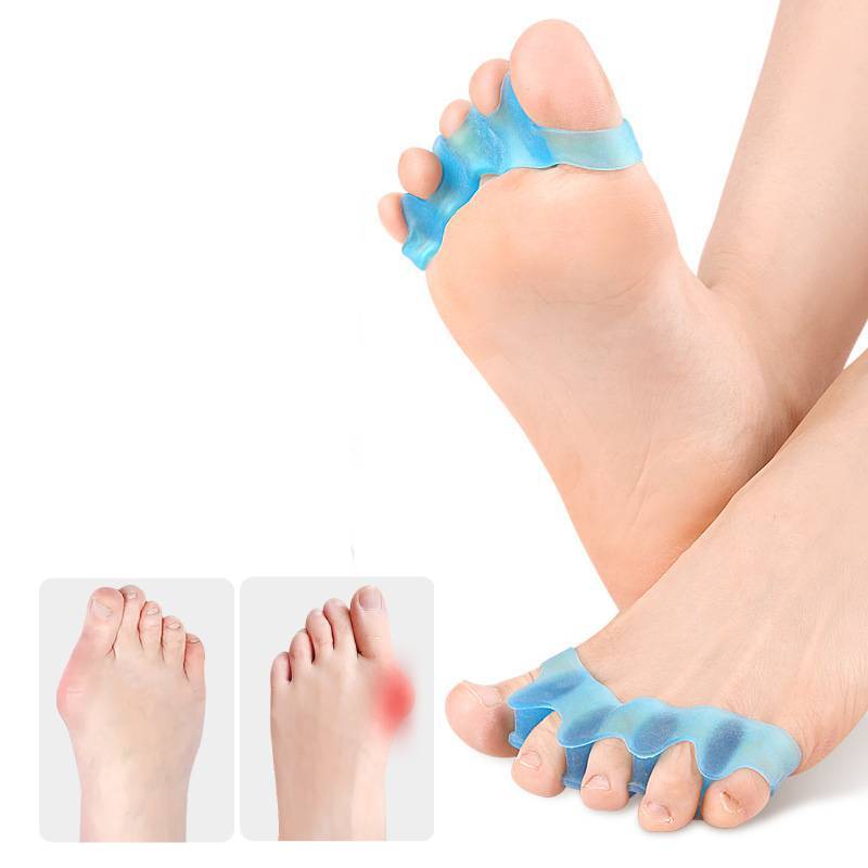 1/5Pairs Silicone Toe Separato - Yoga Toe Separator recension och pris