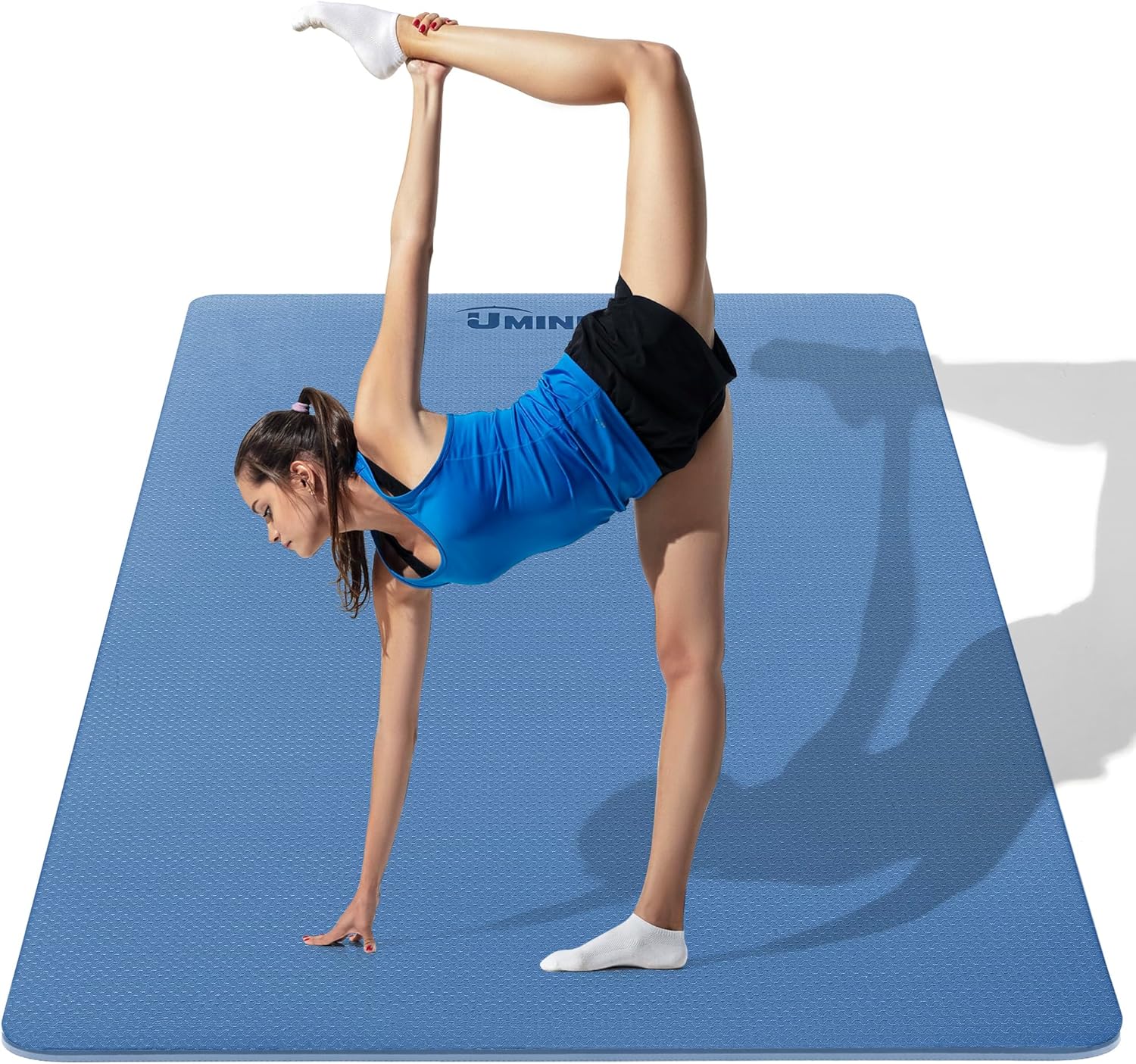 Large Yoga Mat 1/4 & 2/5 Inch  - Thick Yoga Mat recension och pris
