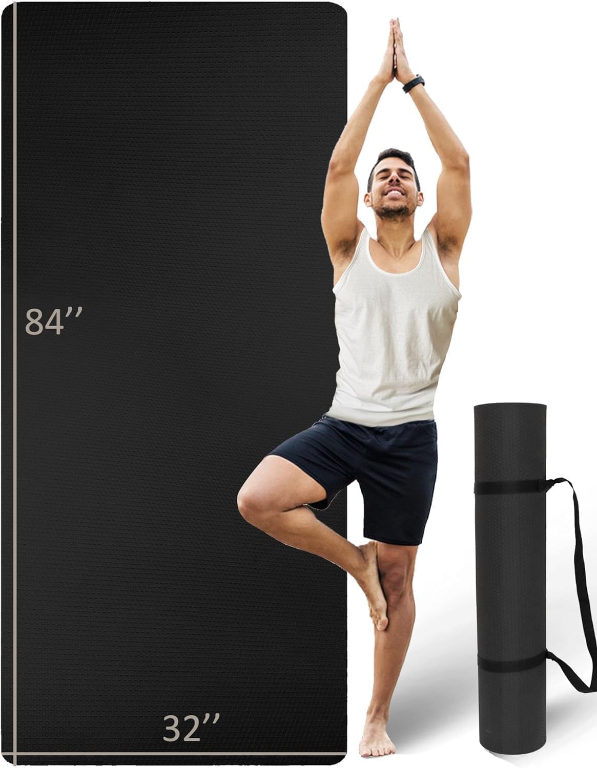 Extra Long & Wide Thick Yoga M - Thick Yoga Mat recension och pris