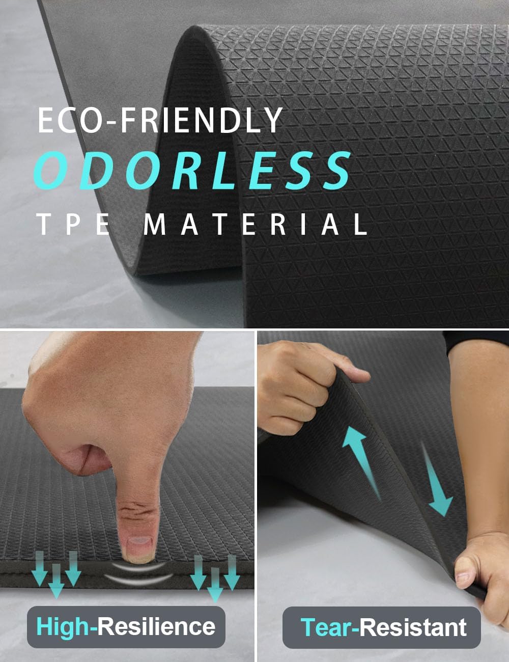 Extra Long & Wide Thick Yoga M - Thick Yoga Mat recension och pris