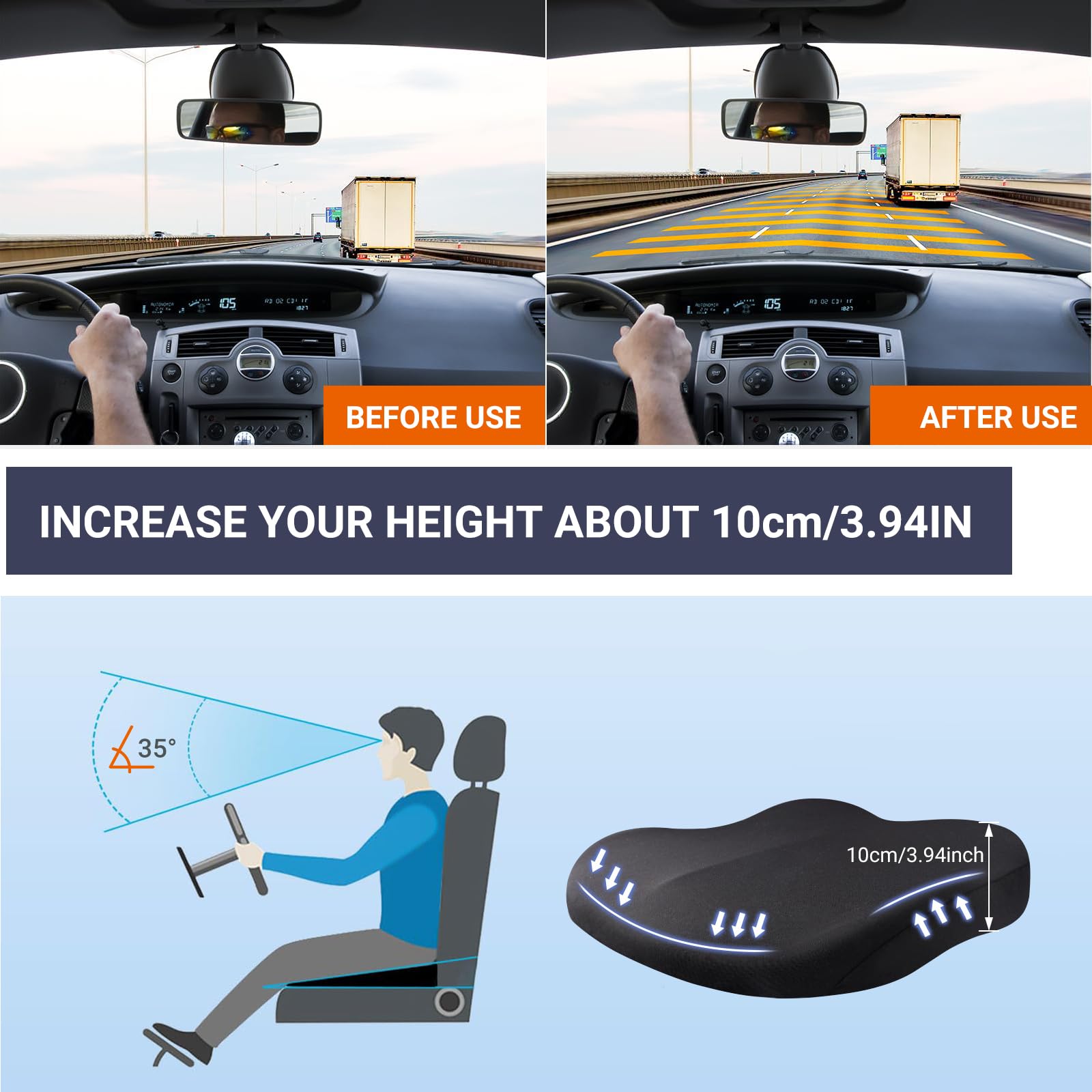 1pc Memory Foam Slow Rebound S - Hip Thrust Pad recension och pris