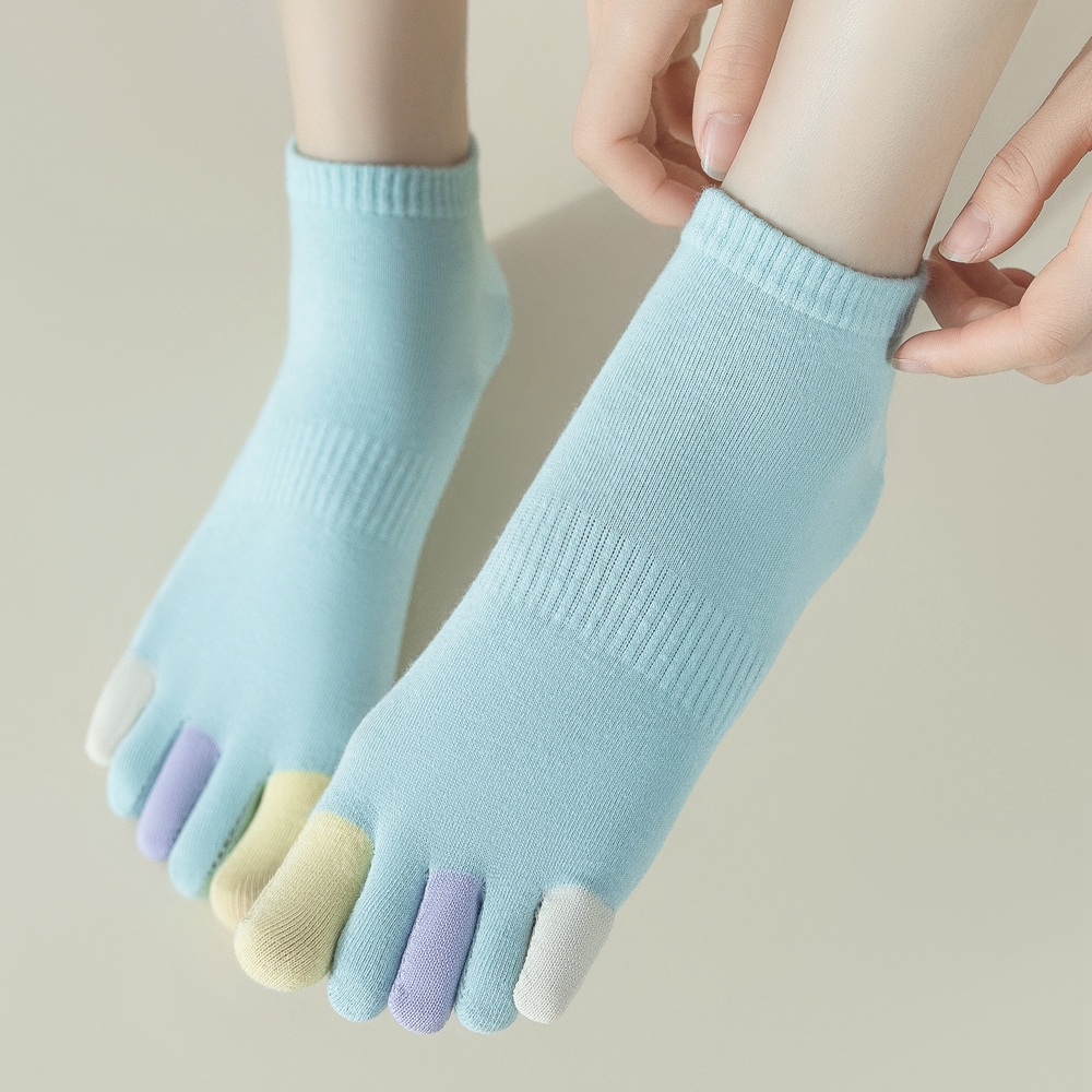 5 Pairs Anti-slip Toe Socks Wo - Yoga Toe Separator recension och pris