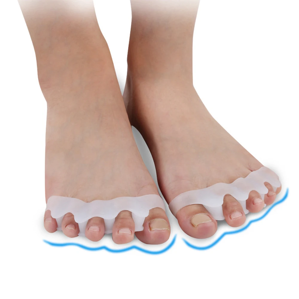 Wholesale 2pcs=1pair New Prote - Yoga Toe Separator recension och pris