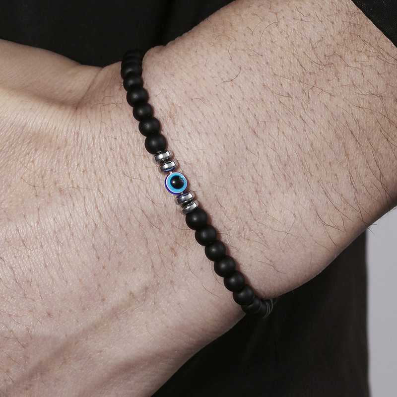Trendy 4mm Obsidian Hematite N - Yoga Health & Fitness Center recension och pris