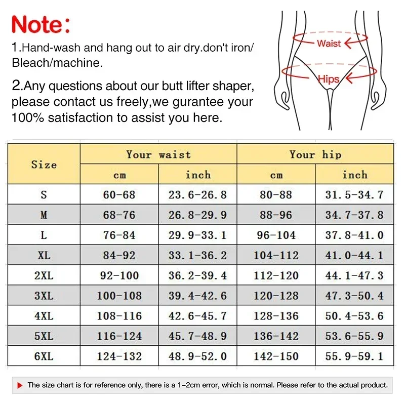Women Body Shaper Shapewear Hi - Hip Thrust Pad recension och pris