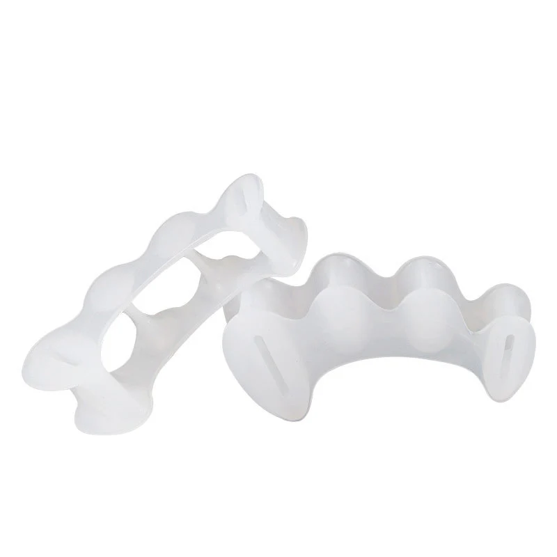 2Pcs=1Pair Hard Silicone Toe F - Yoga Toe Separator recension och pris