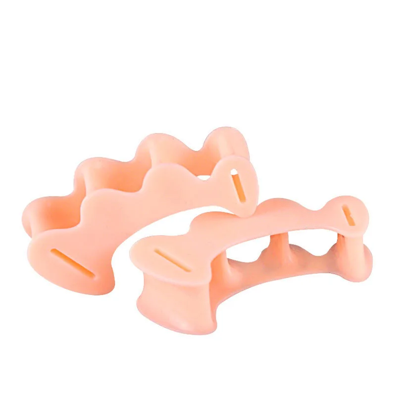 2Pcs=1Pair Hard Silicone Toe F - Yoga Toe Separator recension och pris