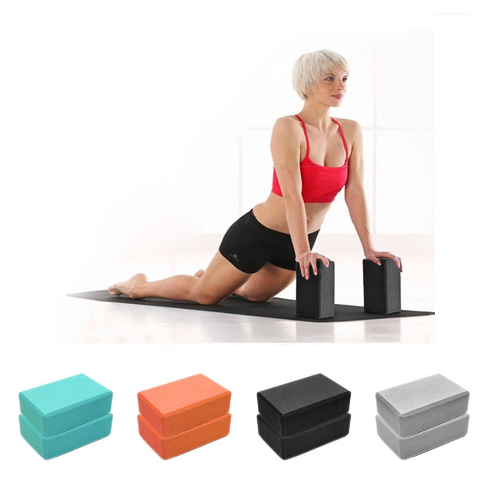 Colored EVA Yoga Block Brick N - Yoga Health & Fitness Center recension och pris