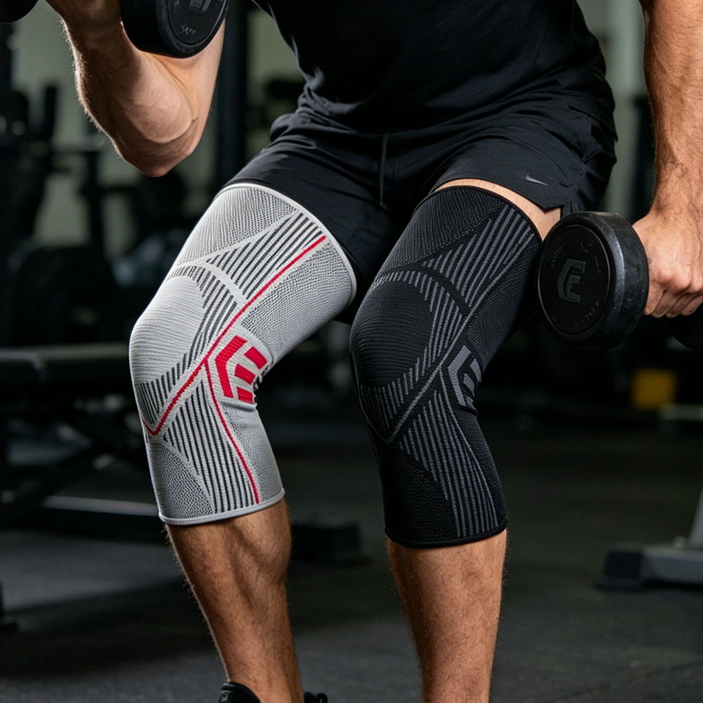 Anti Slip Silicone Knee Brace, - Knee Sleeve Compression recension och pris